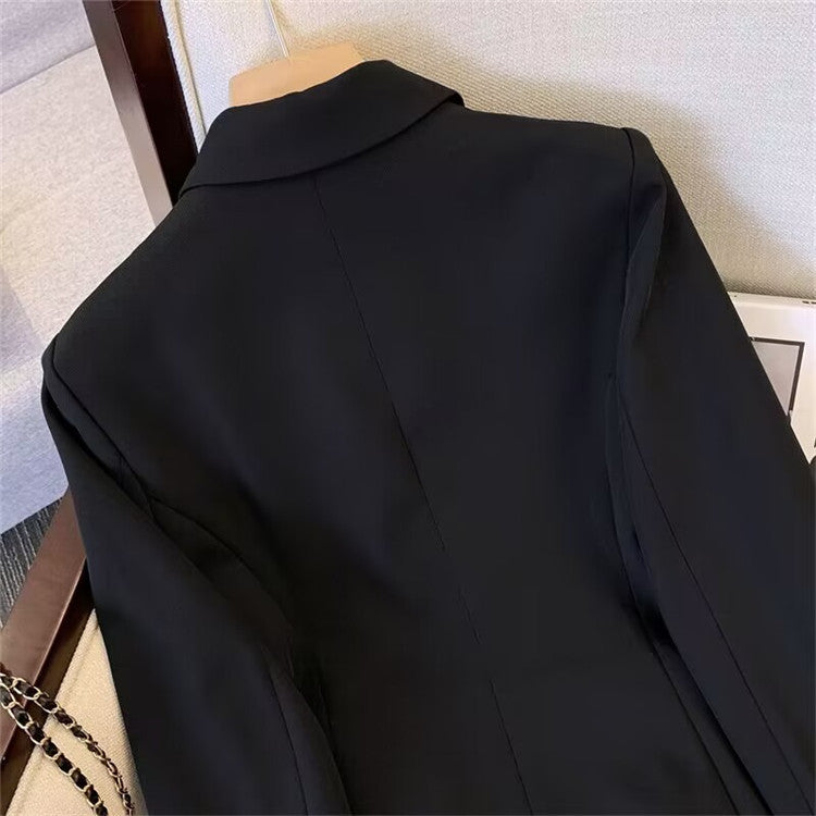 Damen Elegantes Zweiteiler Blazer-Set Drune