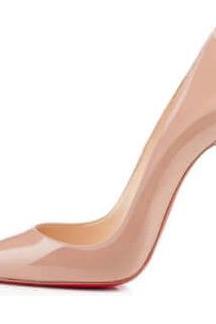 Drune | Spitz Zulaufende 1rote Boden Schuhe