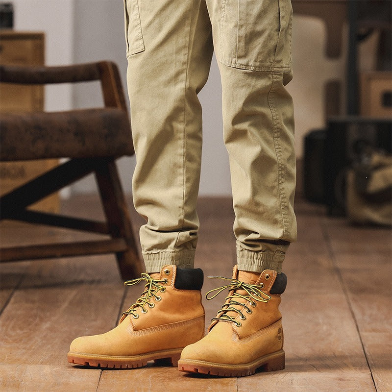 Herren Cargo-Jogginghose mit Multifunktionstaschen & elastischen Bündchen Drune