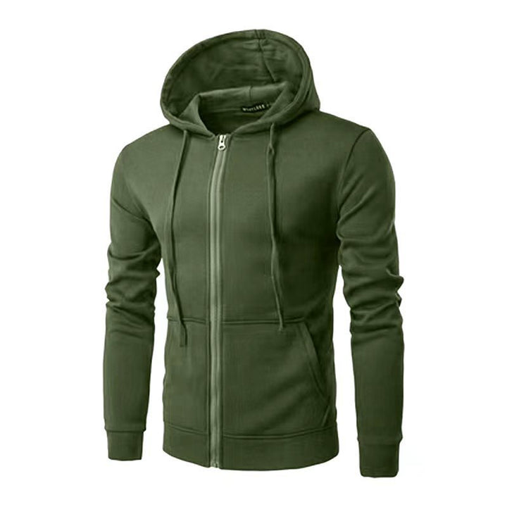 Damen Sportliche Kapuzenjacke mit durchgehendem Reißverschluss Drune