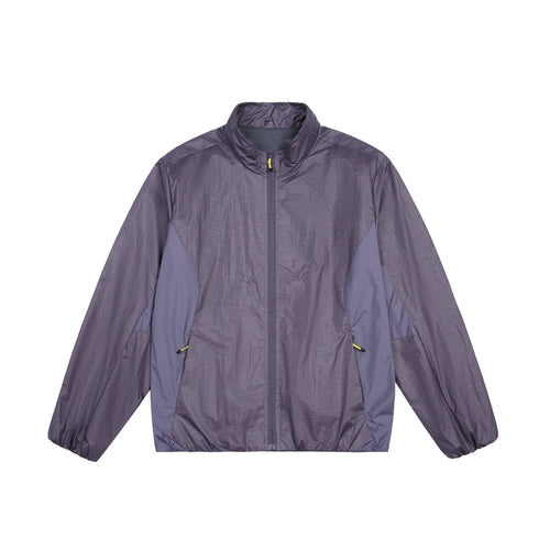 Damen Ultraleichte Lauf- und Windjacke mit Stehkragen und Mesh-Futter Drune