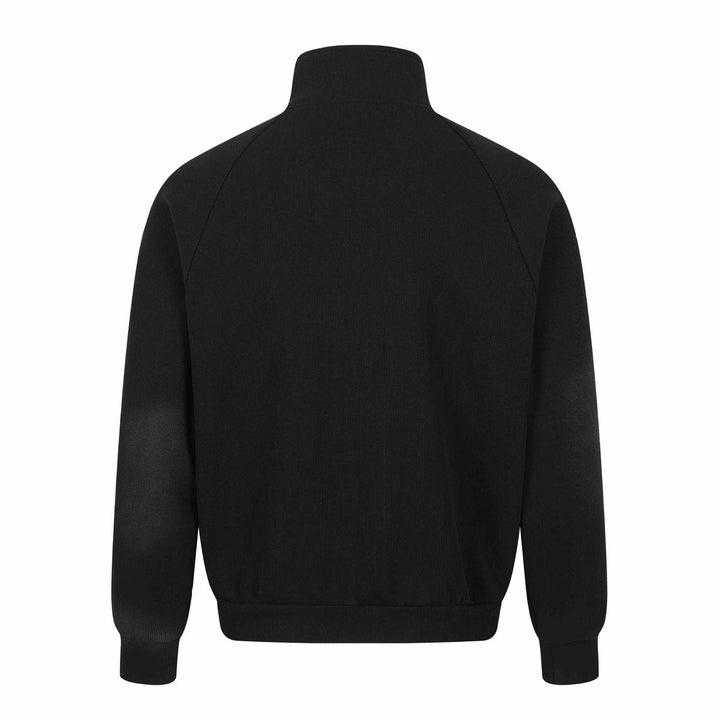 Unisex Grafik-Trainingsjacke mit Stehkragen, Raglanärmeln und durchgehendem Reißverschluss Drune