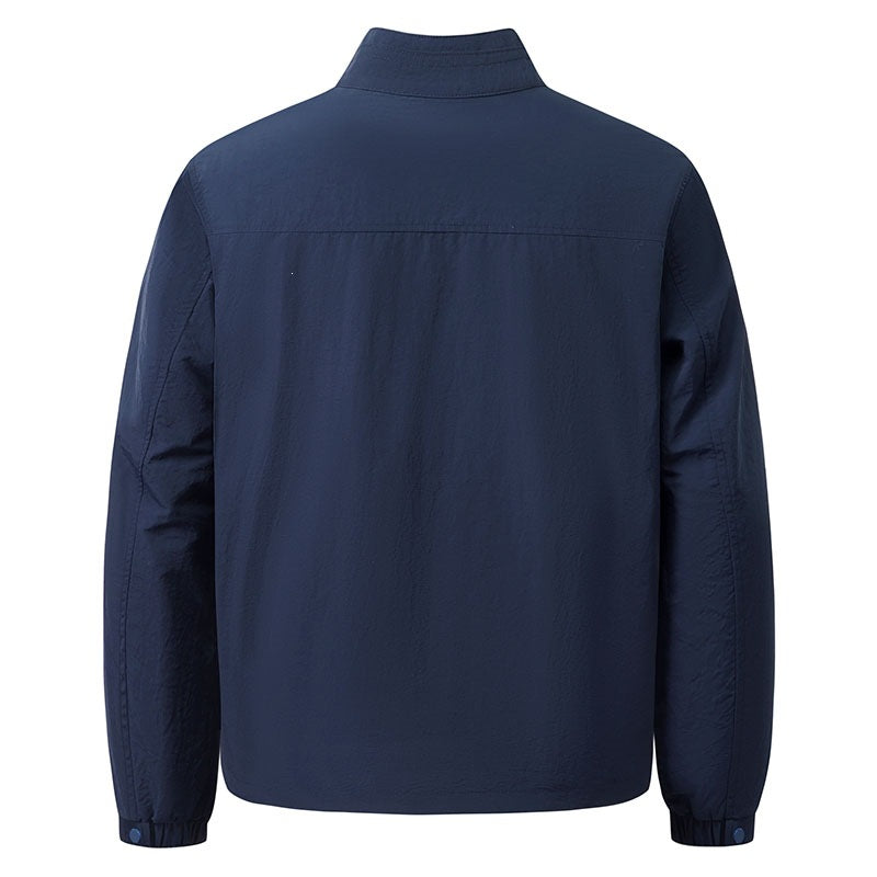 Herren Leichte Übergangsjacke mit Stehkragen Drune