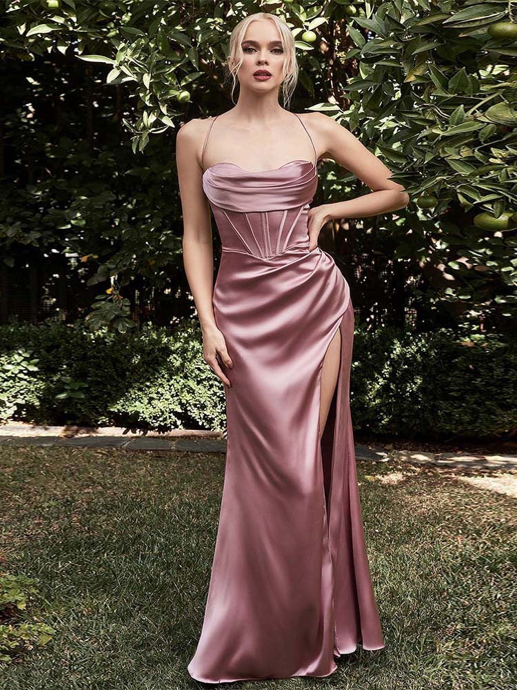 Sexy ärmelloses Strapskleid