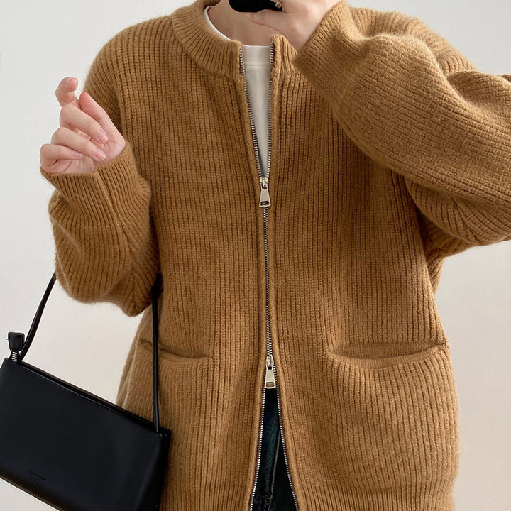 Damen Hochwertige und trendige Sweatjacke Drune