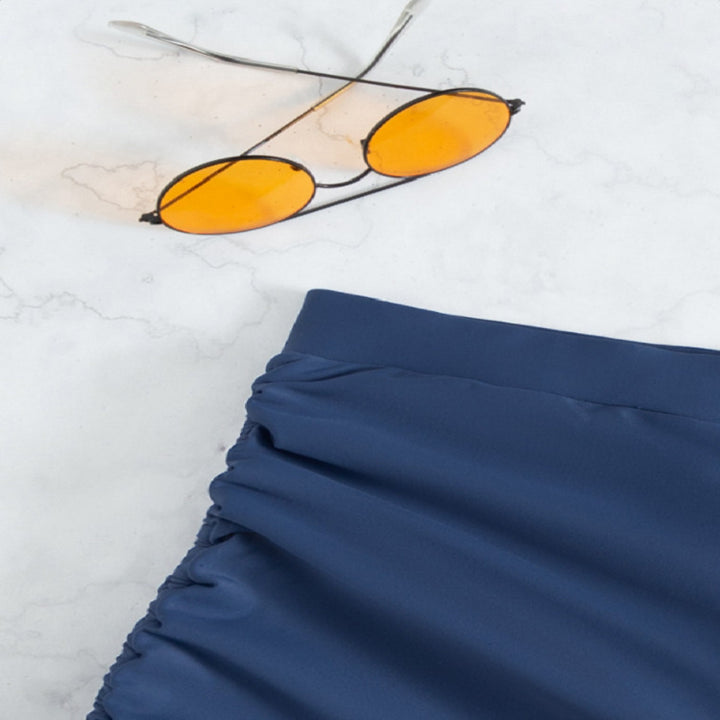 Damen Sportliche Badeshorts mit raffiniertem Rüschendesign Drune