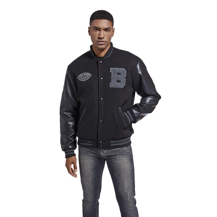 Herren Modische Collegejacke Drune