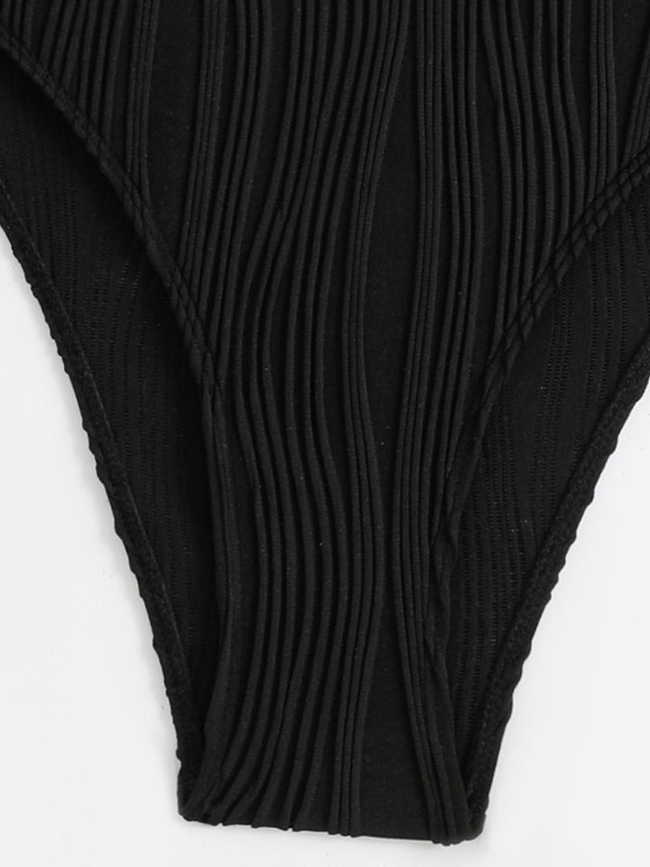 Damen Cut-Out Hochsitz Monokini Drune