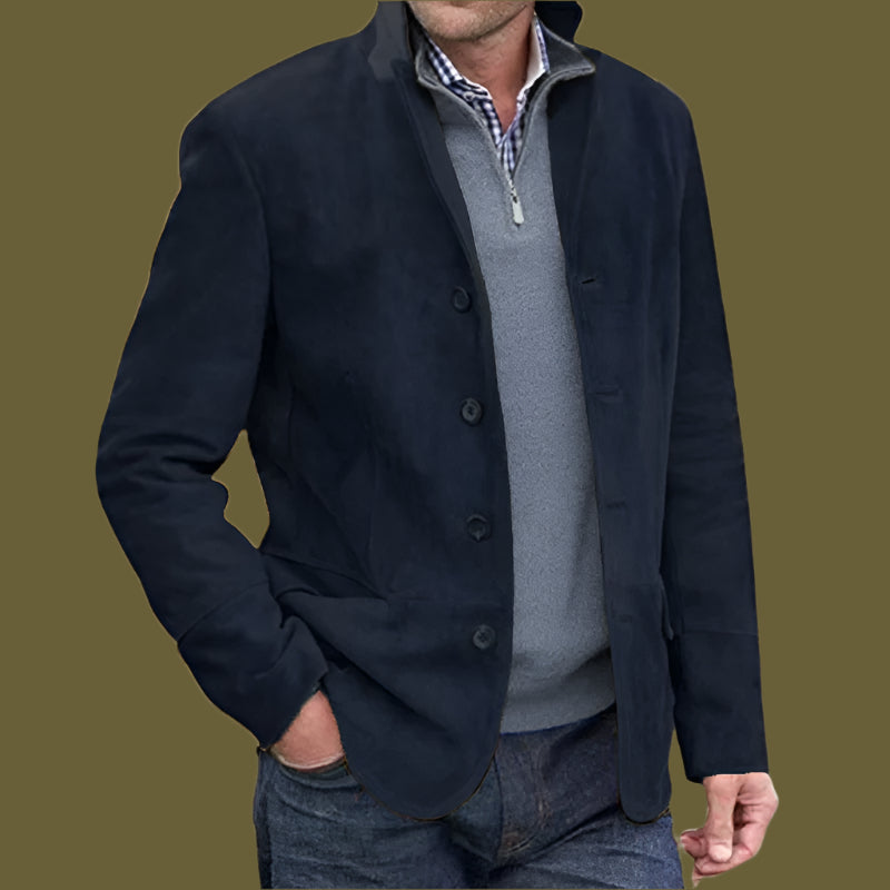 Drune | Herren Knopfjacke - Slim Fit