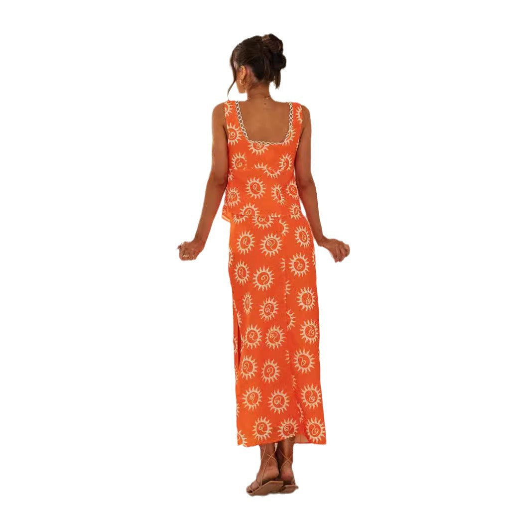 Damen Sommerkleid Drune