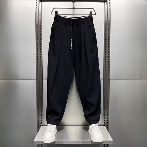 Herren Lässige Relaxed-Fit Freizeithose Drune