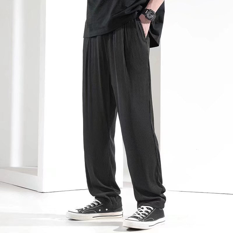 Herren Legere Plissee-Hose Drune