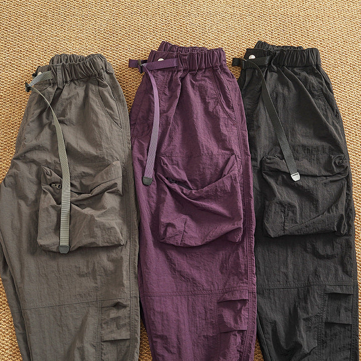 Damen Cargo-Hose mit elastischem Bund und multifunktionalen Taschen Drune