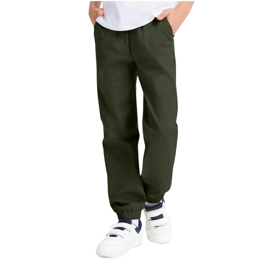 Jungen Freizeit-Hose mit elastischem Bund und Seitentaschen Drune