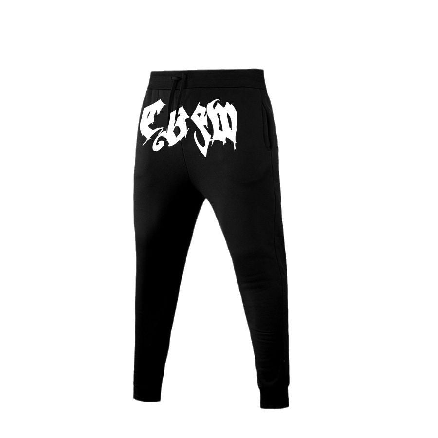 Damen Slim Fit Jogginghose mit modernem Logo Drune