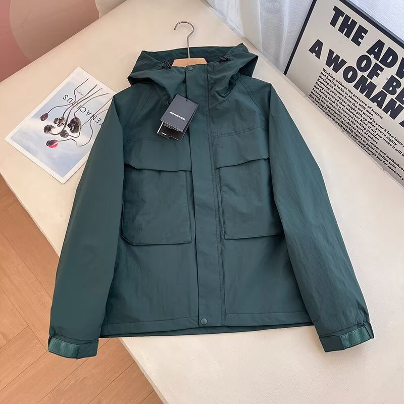 Damen funktionale Outdoor-Jacke mit praktischen Taschen Drune