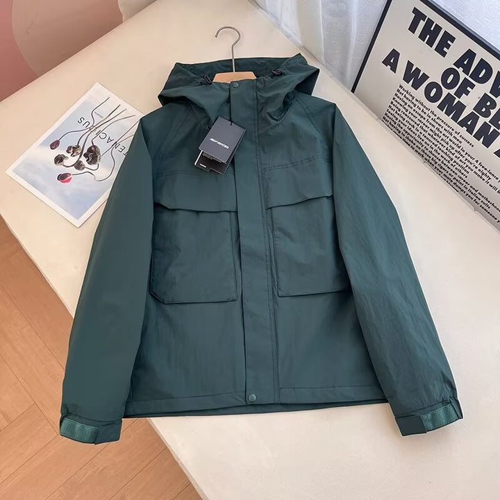 Damen funktionale Outdoor-Jacke mit praktischen Taschen Drune