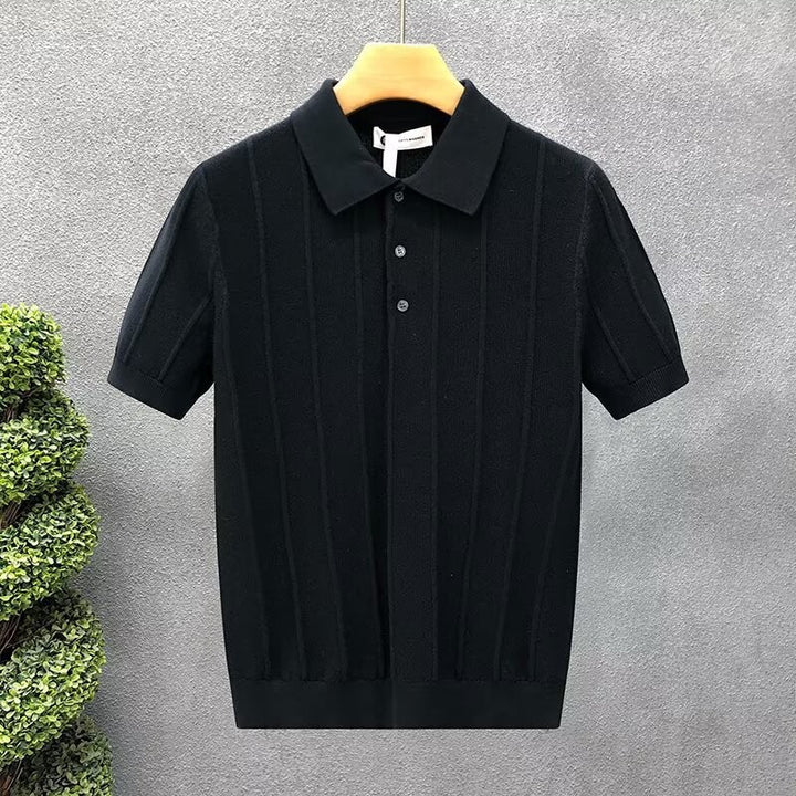 Herren Elegantes Poloshirt Drune