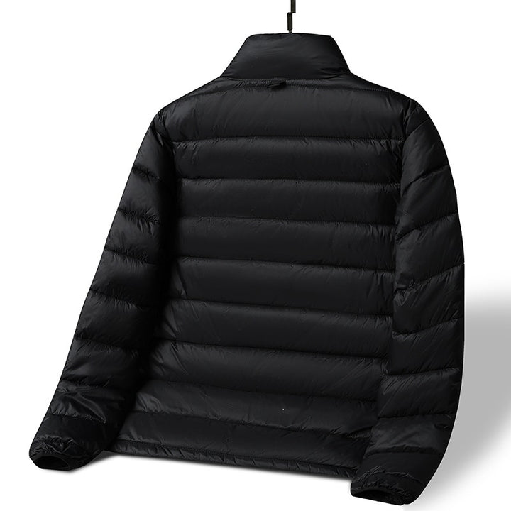 Herren Ultraleichte packbare Steppjacke mit Thermowatte & Stehkragen Drune