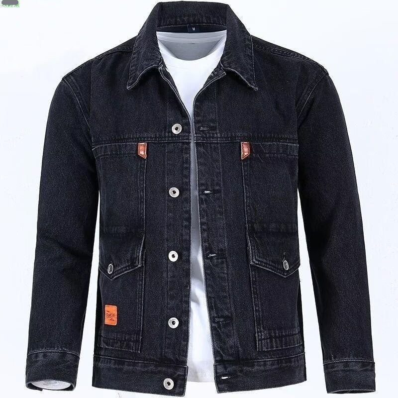 Herren Stilvolle Denimjacke Drune