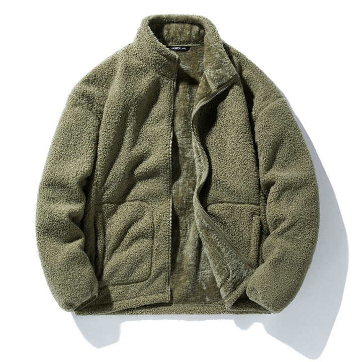 Damen Fleece-Jacke mit hohem Kragen Drune