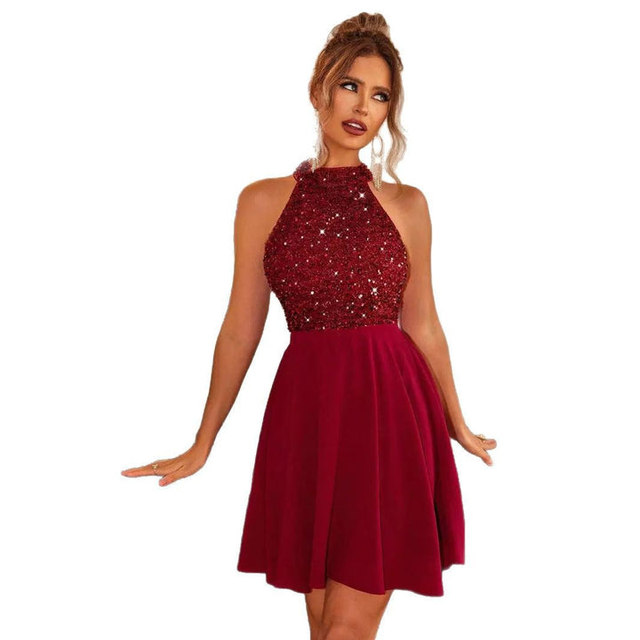Drune | Sinnliche Slim Fit Halter Mini Kleid