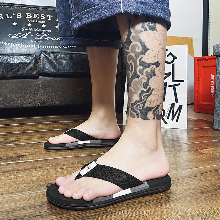 Herren Bequeme Flip-Flop Sandalen Drune