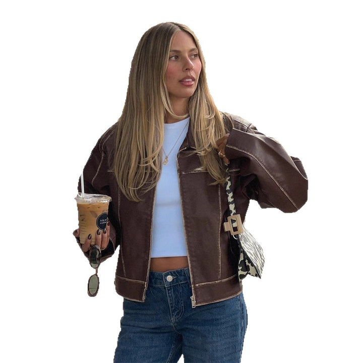 Damen Bikerjacke Drune