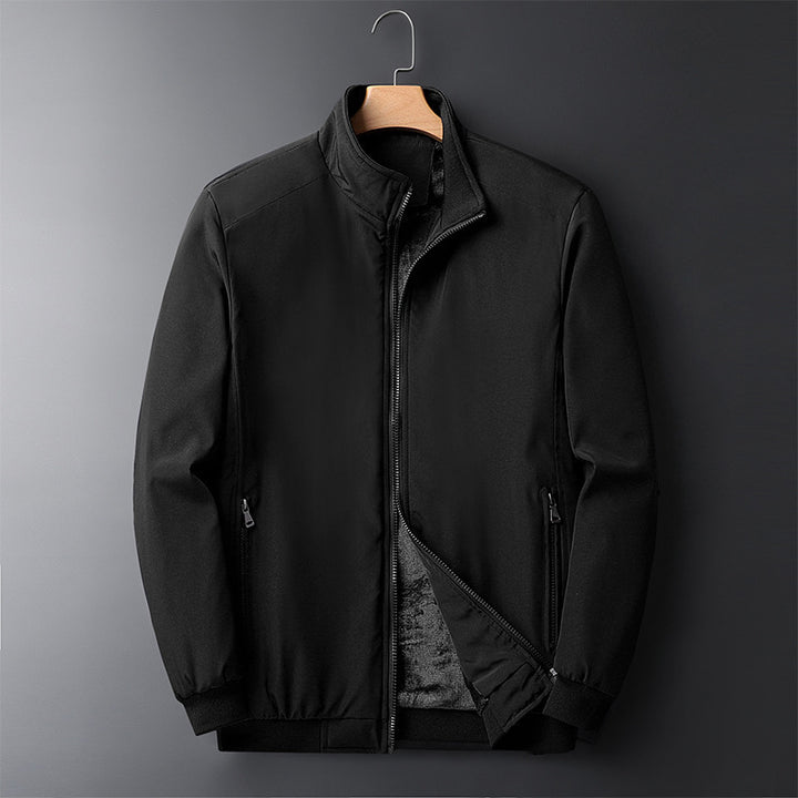 Herren Softshell‑Bomberjacke mit wärmender Fleece‑Innenlage Drune