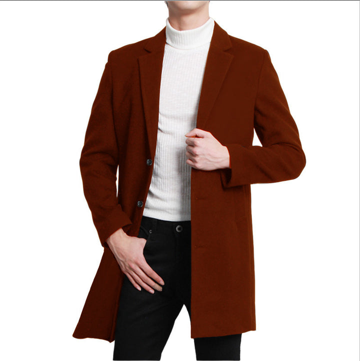 Herren Eleganter und moderner Mantel Drune