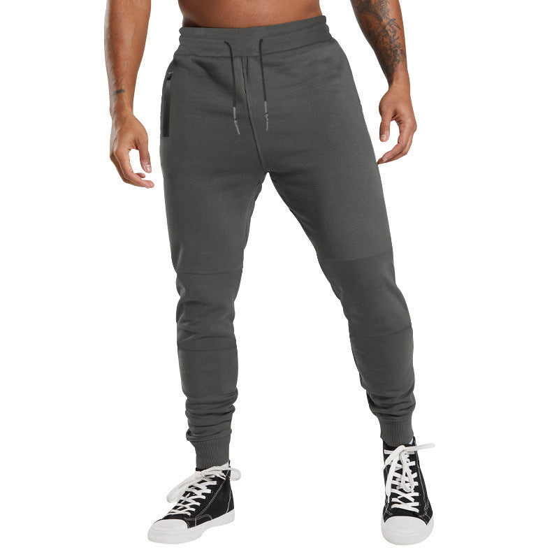 Herren sportive Jogginghose mit funktionalen Taschen und elastischem Bund Drune