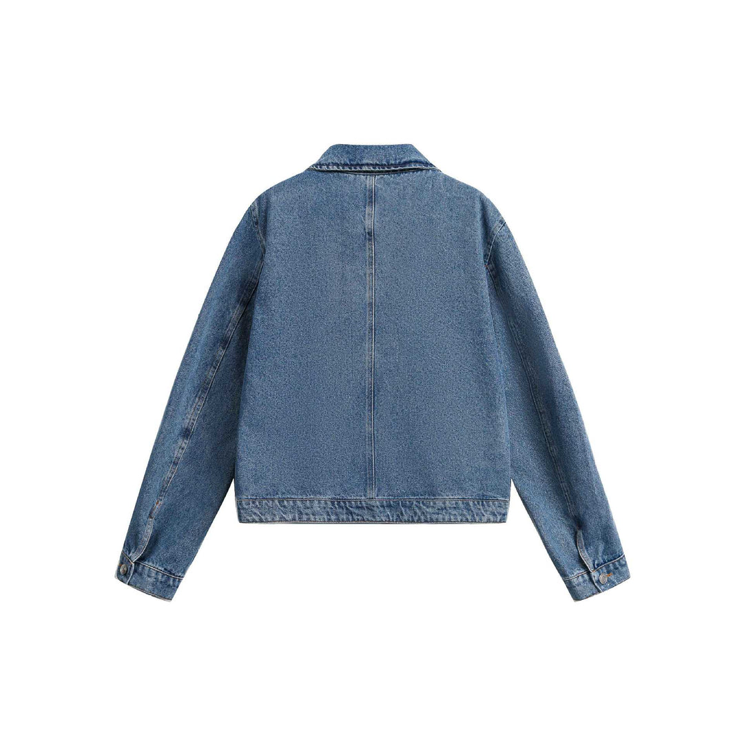 Damen Boxy-Denimjacke Drune