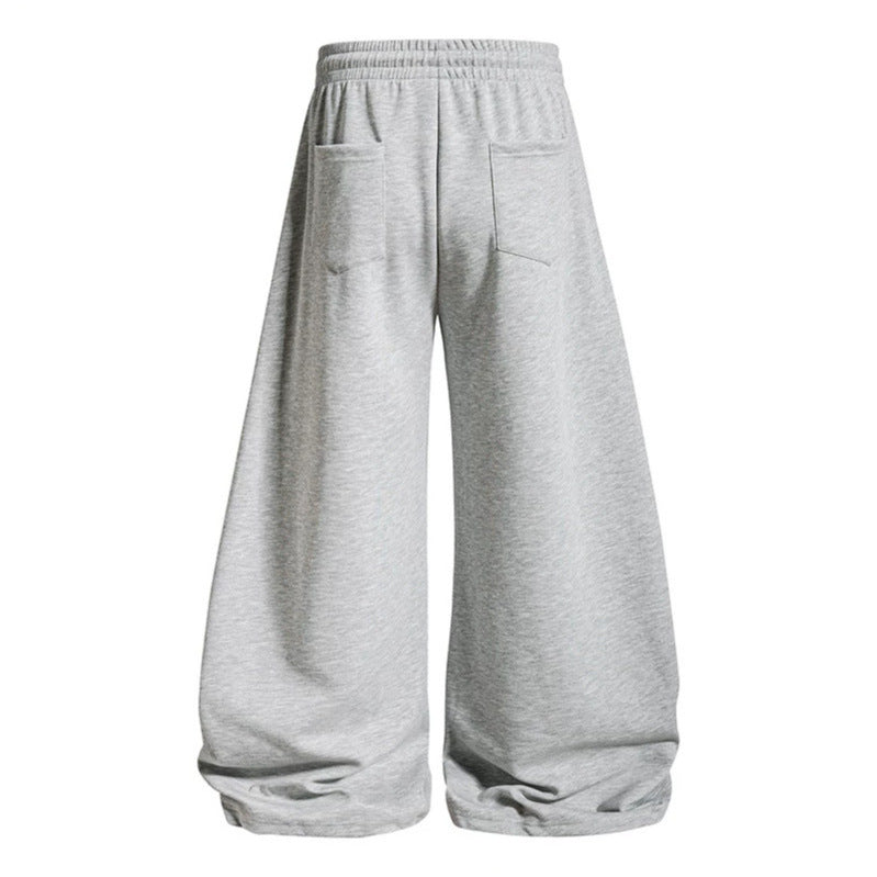 Damen weite Jogginghose mit elastischem Bund und Zier‑Schnürung Drune