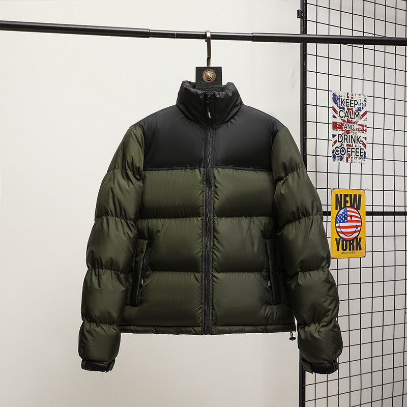 Herren Steppjacke mit hoher Kragen