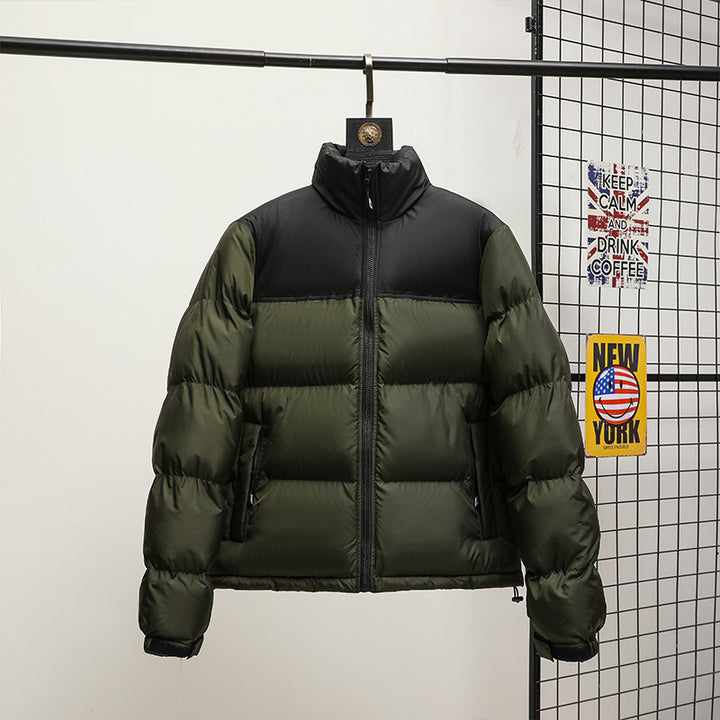 Herren Steppjacke mit hoher Kragen