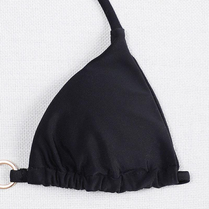 Damen Triangel-Bikini mit eleganten Ring-Details Drune
