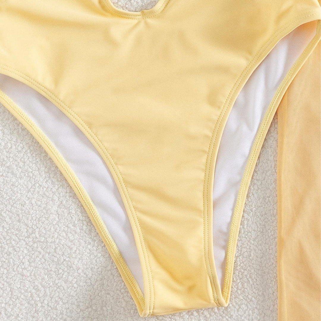 Damen Cut-Out Badeanzug mit einzigartigem Ringdetail Drune