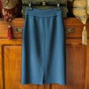 Damen Eleganter, schmal geschnittener Midirock Drune