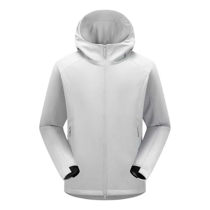 Herren Softshell-Funktionsjacke mit Wattierung, Kapuze & Zwei-Wege-Reißverschluss Drune