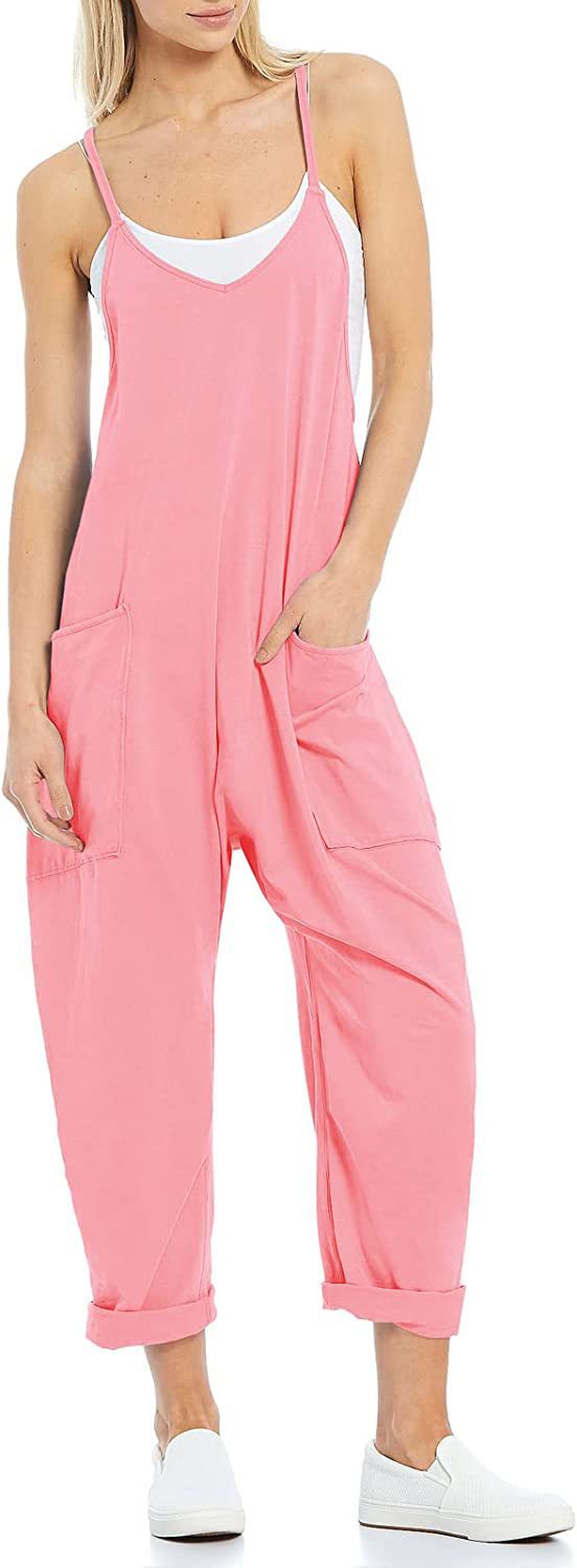 Damen Lässige und bequeme Latzhose Drune