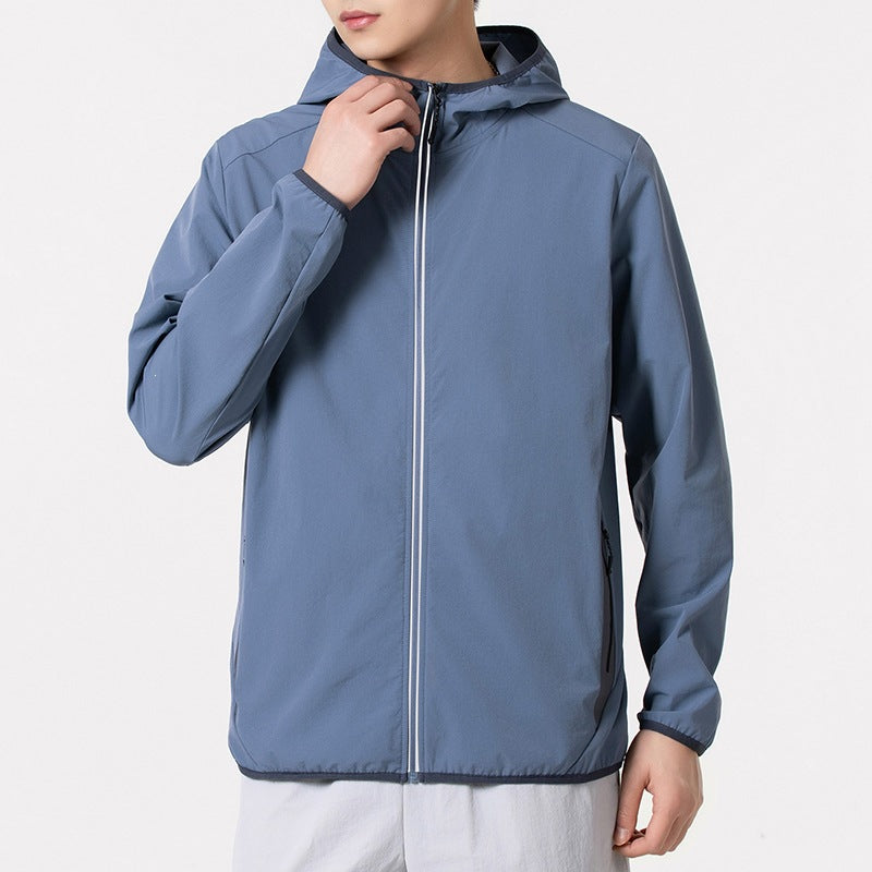 Herren Wind- und wetterfeste Outdoor-Jacke Drune