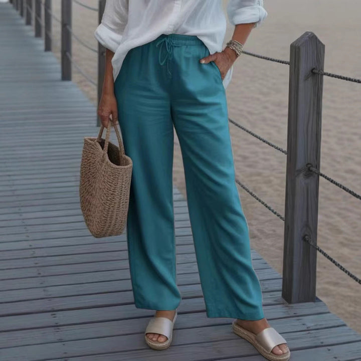 Damen Bequeme Sommerhose Drune