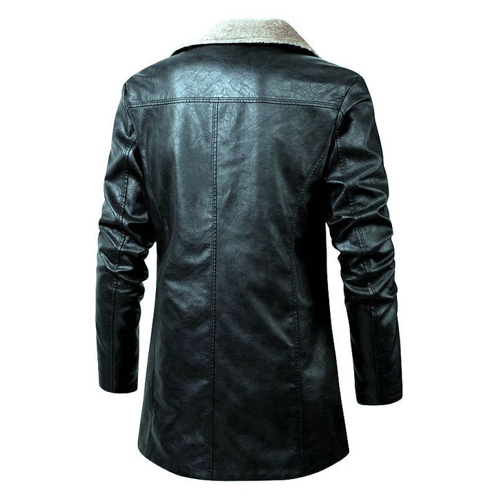 Herren Edle Lammlederjacke mit weichem Innenfutter Drune