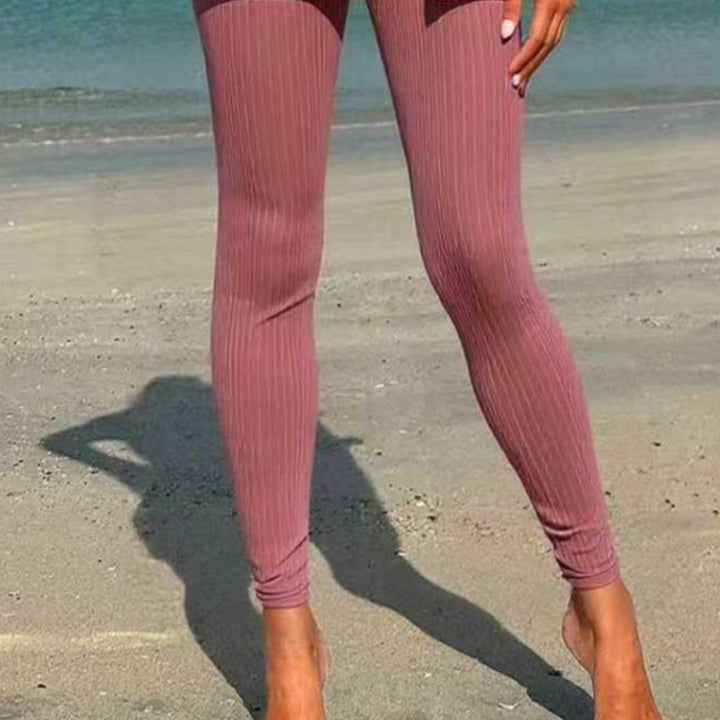 Damen sportliches Lounge-Set mit Bindegürtel Drune