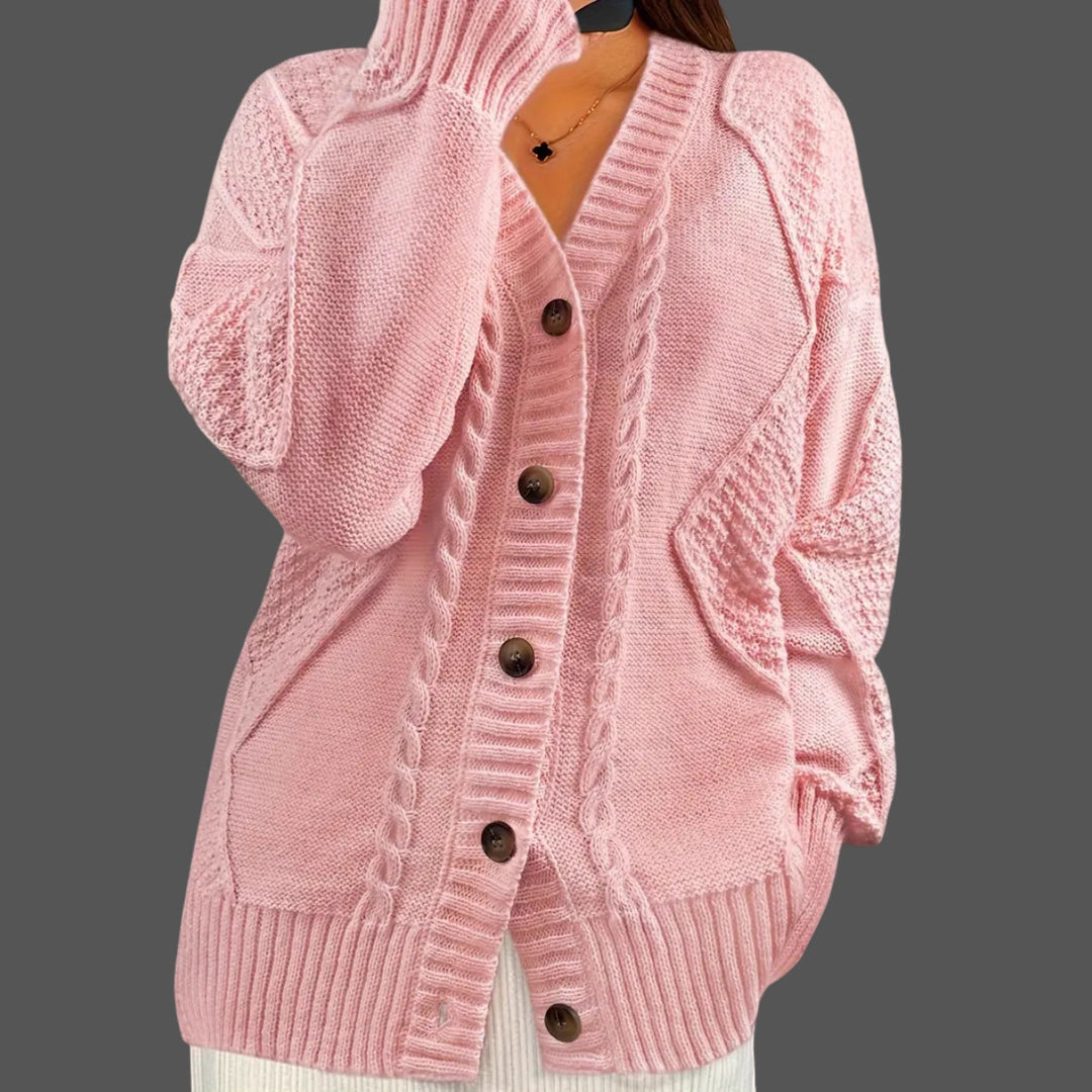Damen Strickjacke im lässigen Oversized-Style Drune