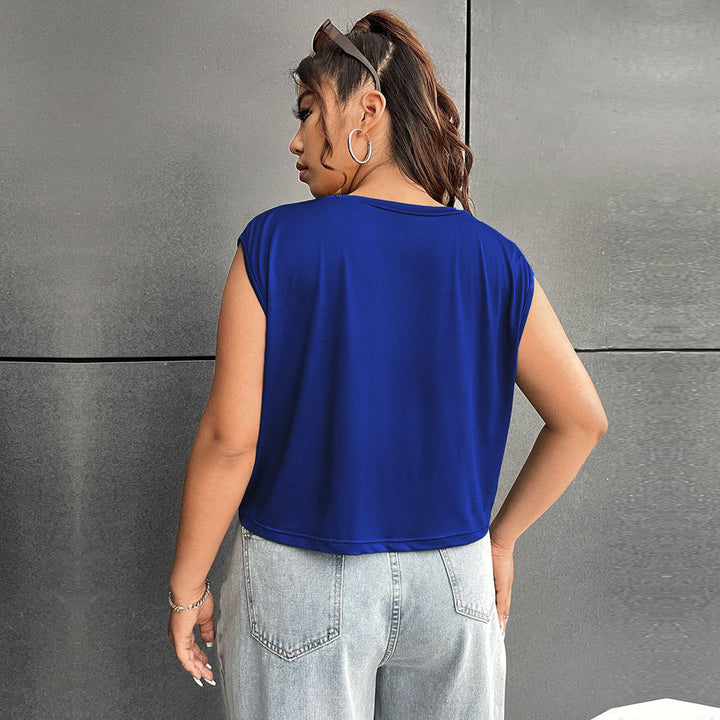 Damen elegantes Wickeloberteil mit Rüschendetails und modischem Ausschnitt Drune