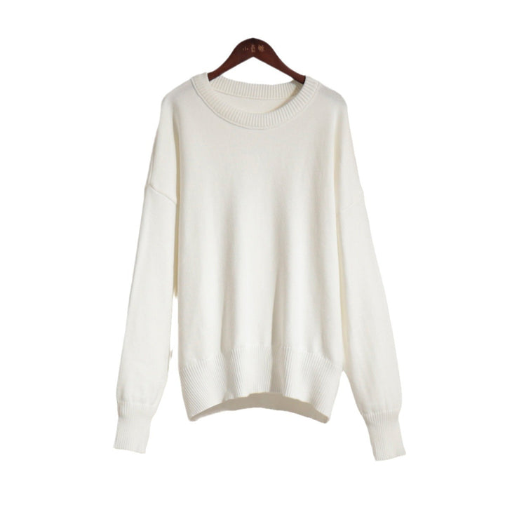 Damen Oversized Pullover mit strukturiertem Strickmuster Drune