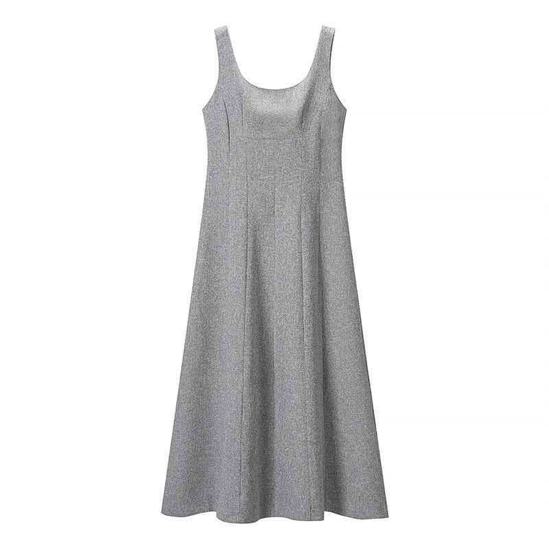 Damen Zweiteiliges Kostüm aus Wollmix mit tailliertem Kurzblazer und ausgestelltem Midirock Drune