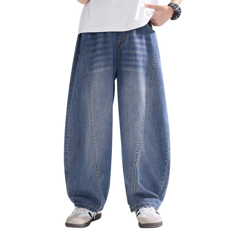 Unisex weite Jeans mit lässigem Schnitt Drune