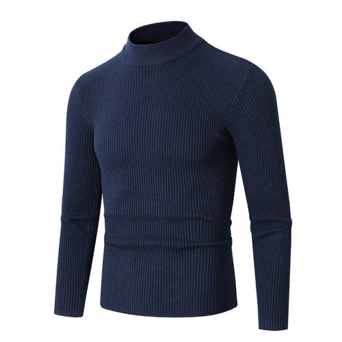 Herren Rollkragenpullover aus hochwertiger Rippenstruktur Drune